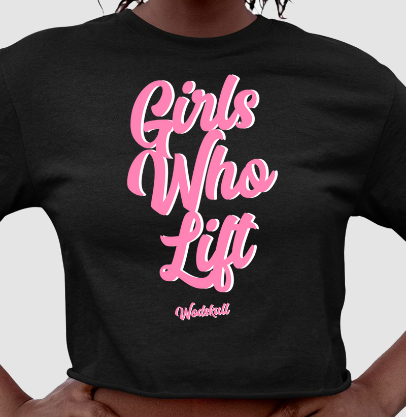Cropped Wodskull Girls Who Lift