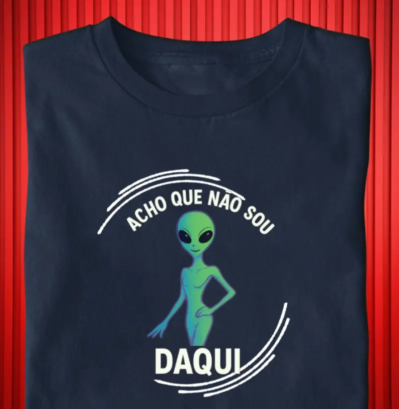 Acho que não sou daqui