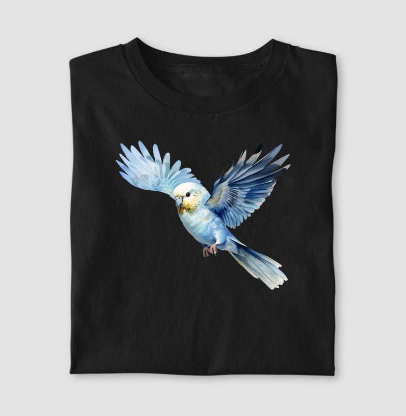 Periquito Australiano aquarela