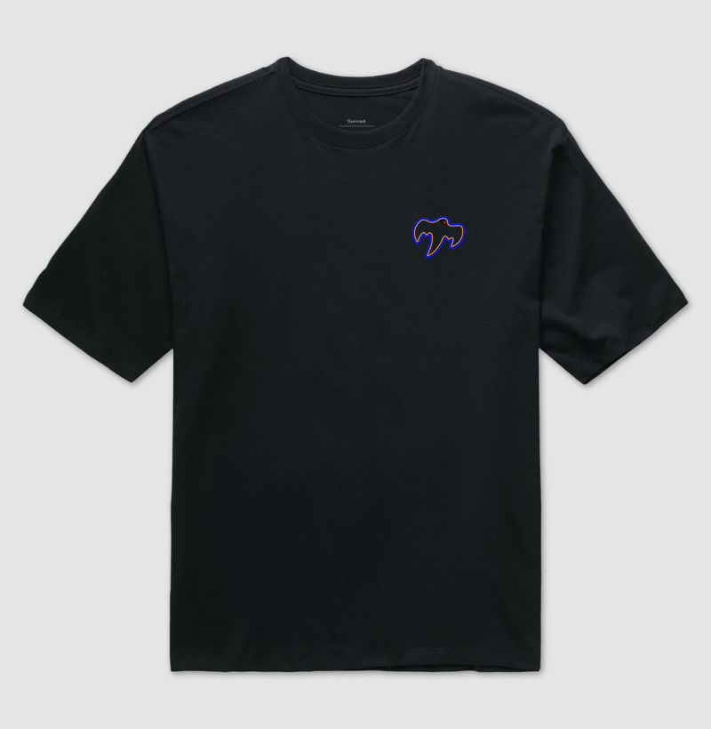 Camiseta Ghosting Oversized