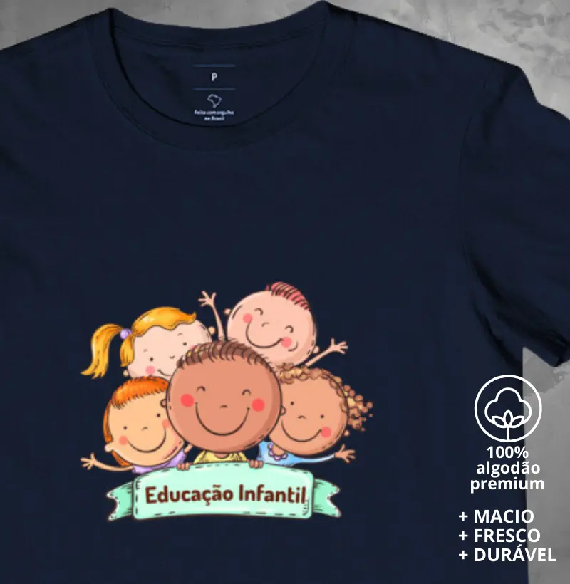 Camiseta Educação Infantil