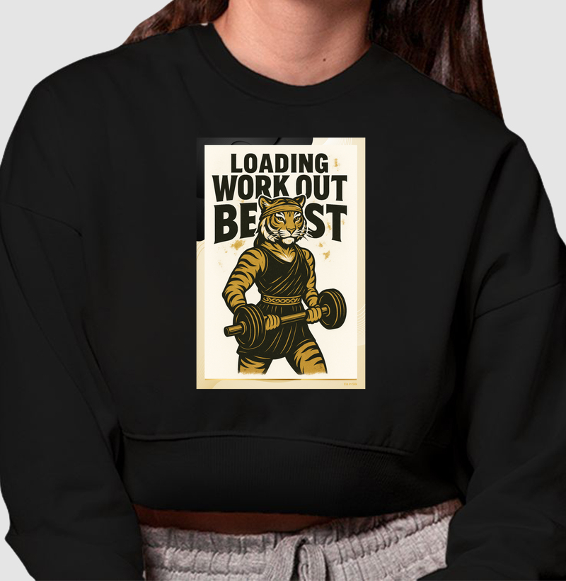 Loading work out beast - tigreza com moldura
