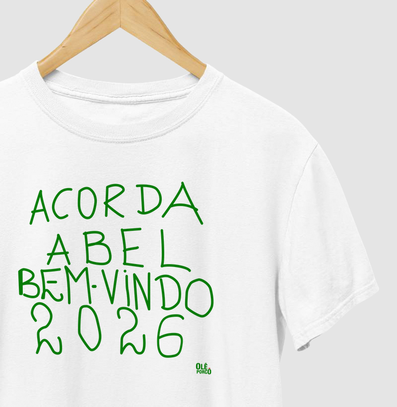 Camiseta de Ano Novo - Acorda Abel