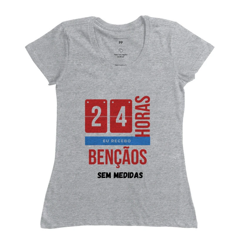 24 Horas eu recebo bençãos sem medidas