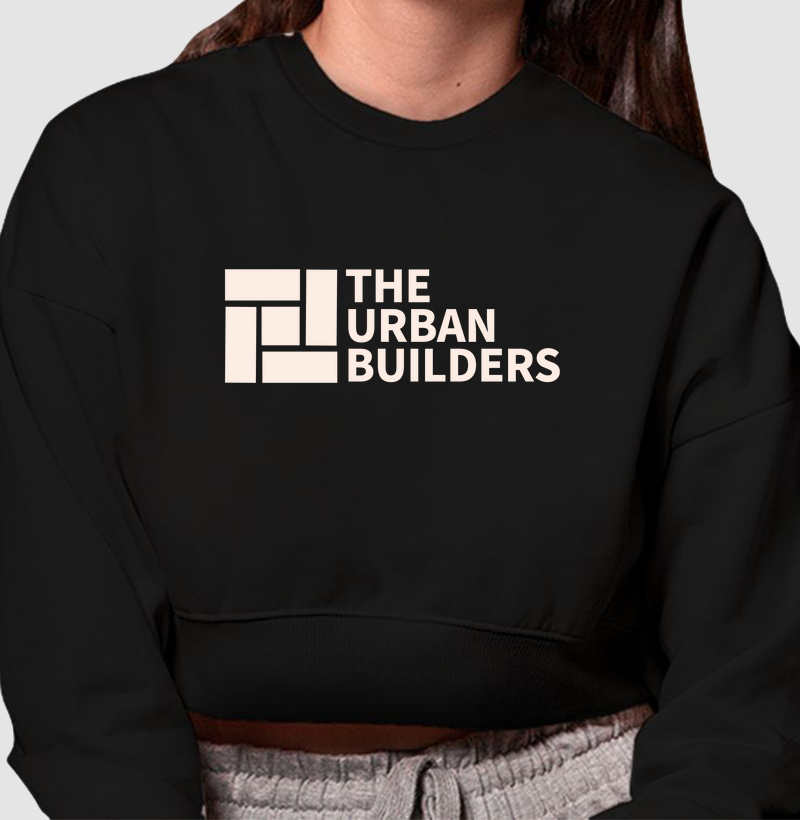 The Urban Builders: Moletom Cropped - Construa Seu Estilo com Sofisticação
