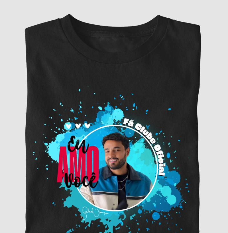 PARCERIA - Gabriel Henrique - Camiseta UNISSEX e Baby Look Feminina - Best Part Collection - Fã Clube Oficial