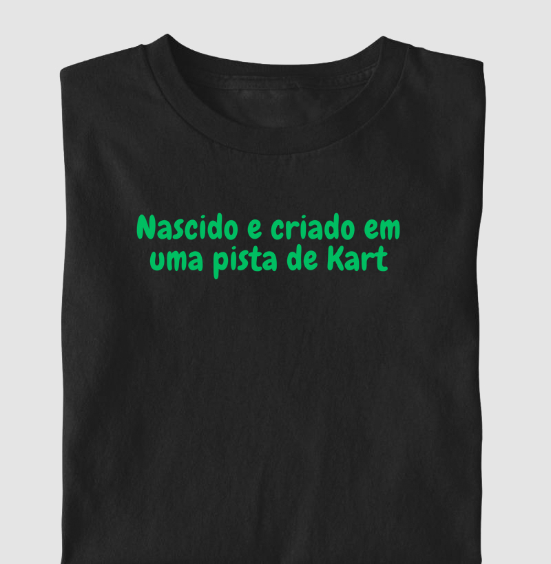 Nascido e criado em uma pista de Kart