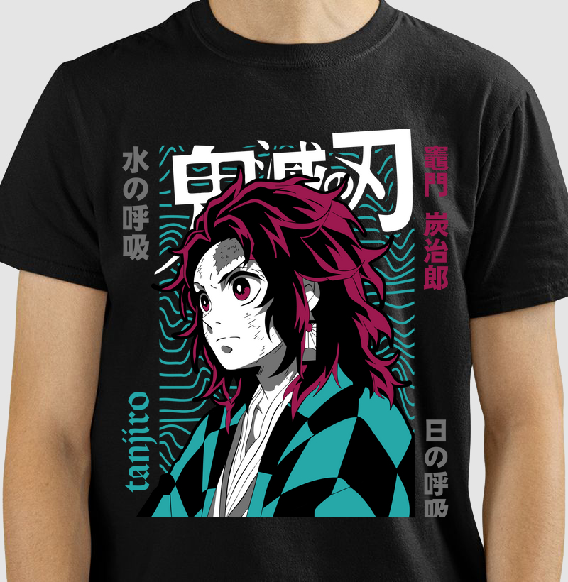 Camiseta Tanjiro - Demon Slayer 