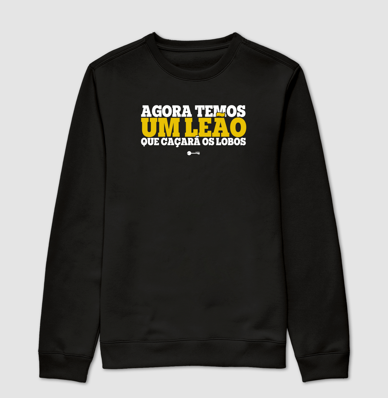 Moletom - Agora temos um Leão