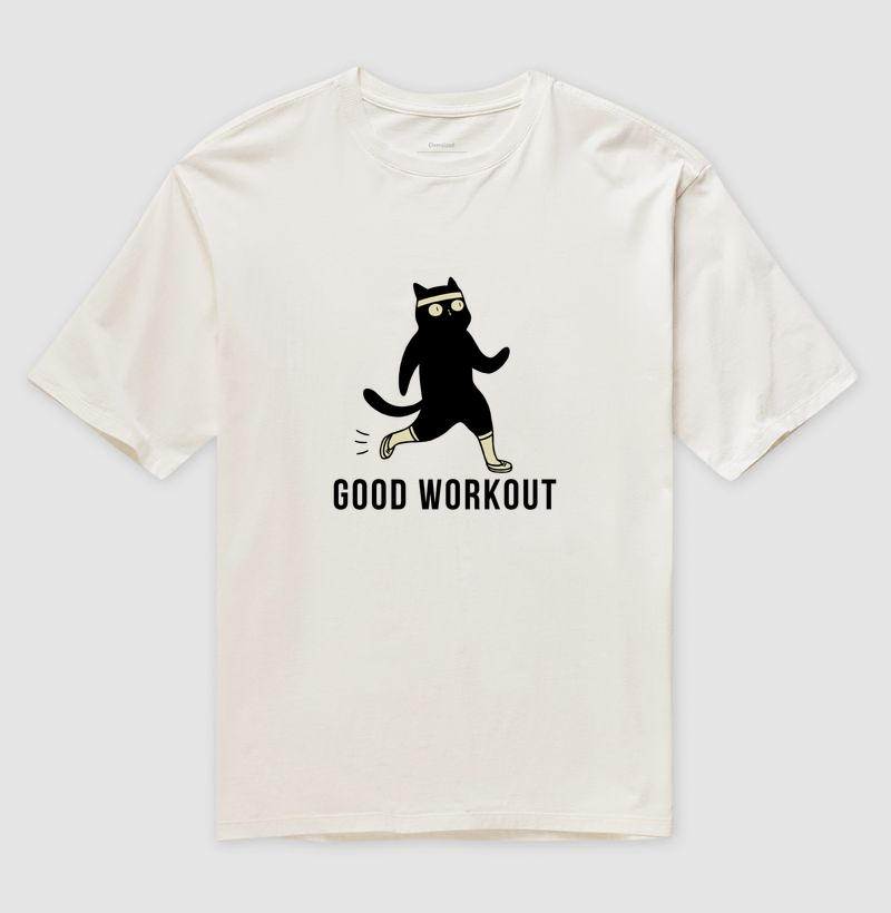 Oversized Gato No Foco Nº6