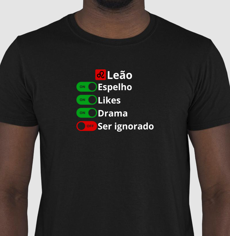 Camiseta Leão Shine