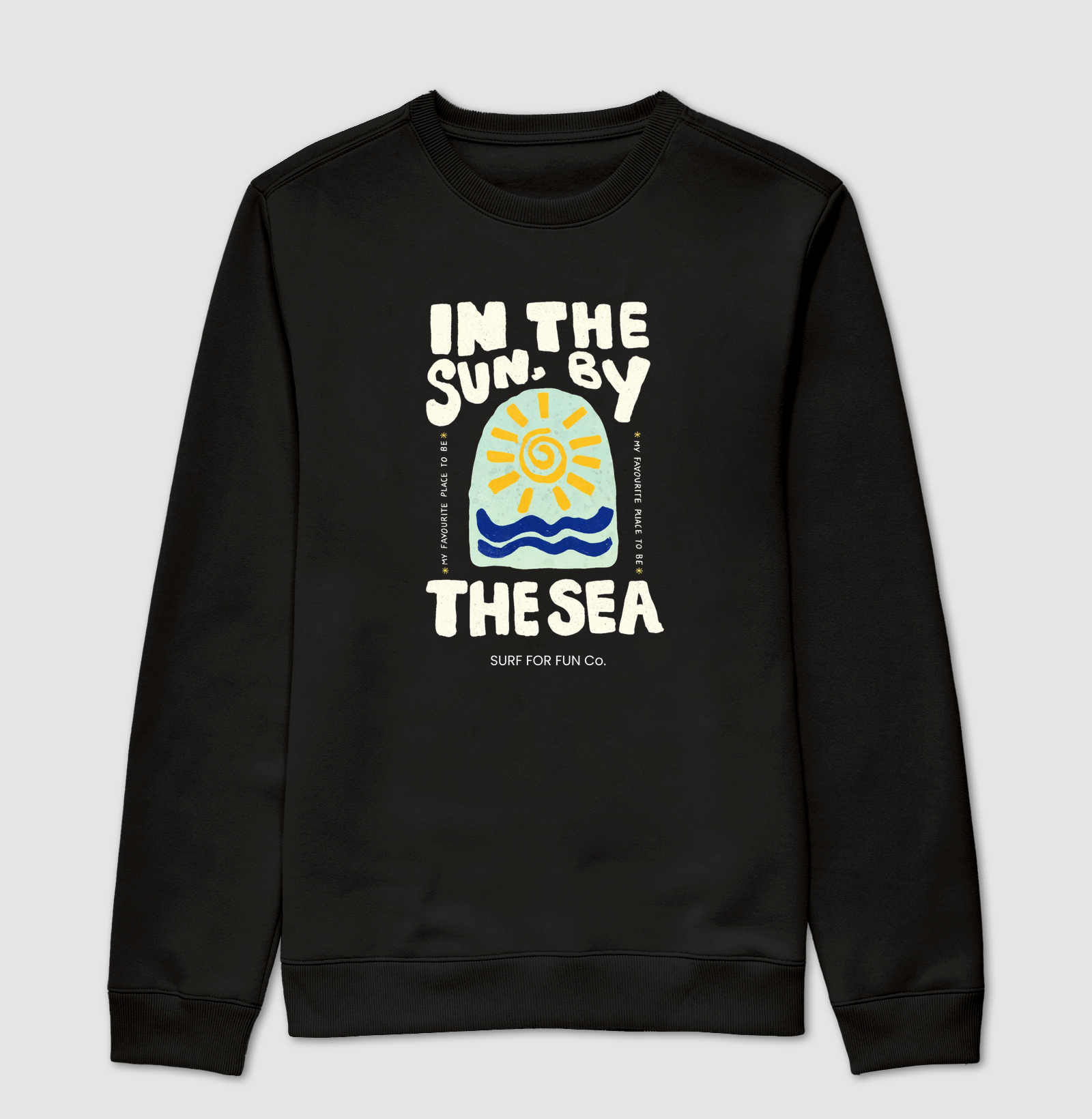 Camiseta In the Sun, By the Sea - Surf For Fun Wear
