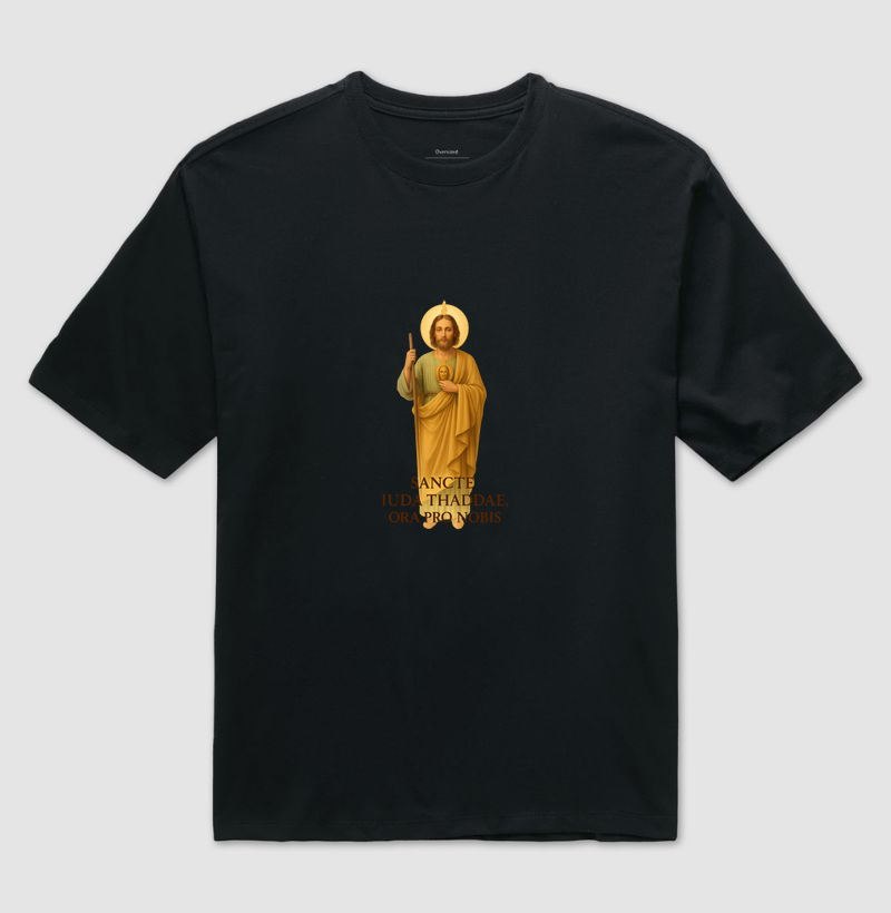 Camiseta Oversized Sancte Iuda Thaddae , Ora Pro Nobis