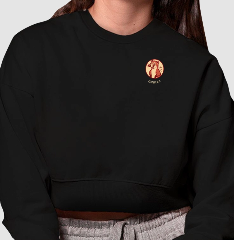 MOLETOM CROPPED - QUATI