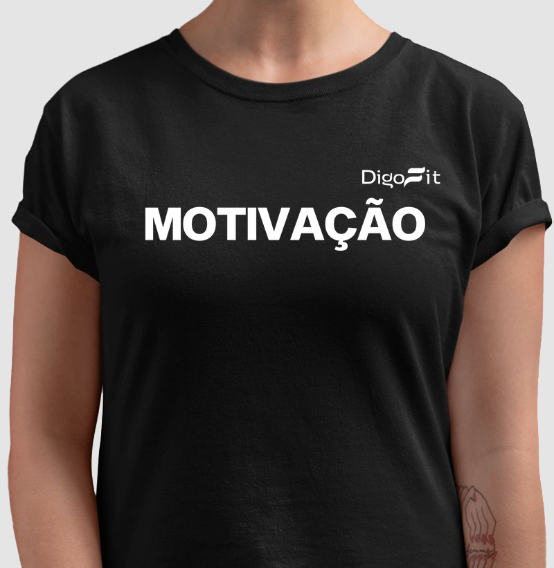 CAMISETA ACADEMIA MOTIVAÇÃO