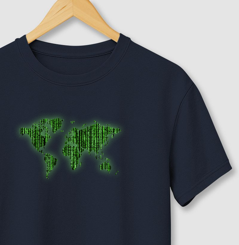 Mapa Mundi Digital | Camiseta