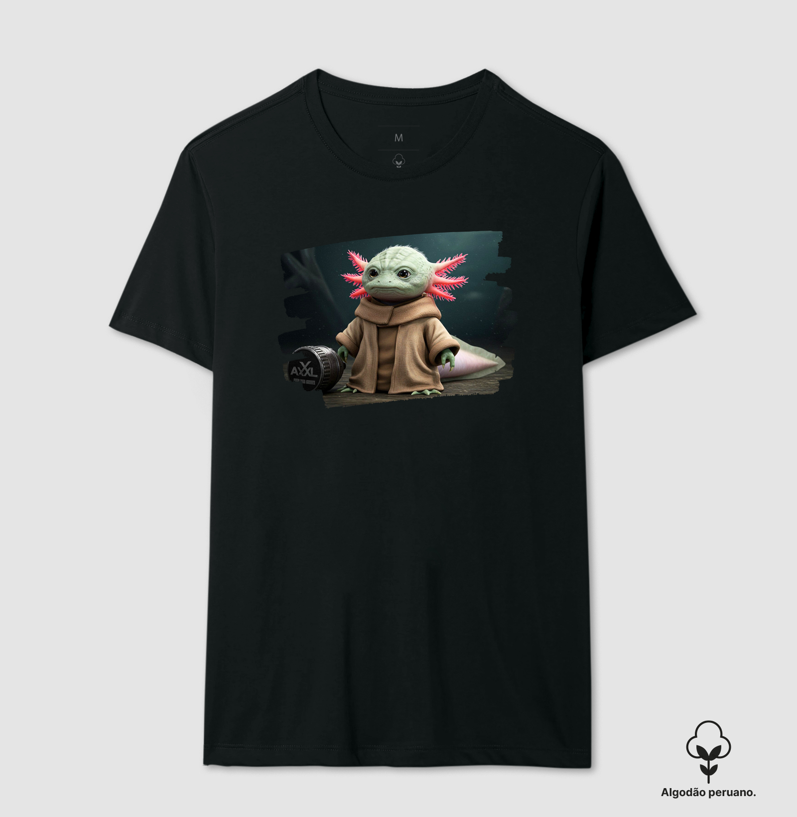 Camiseta Algodão Peruano - AXL, O Mestre Jedi