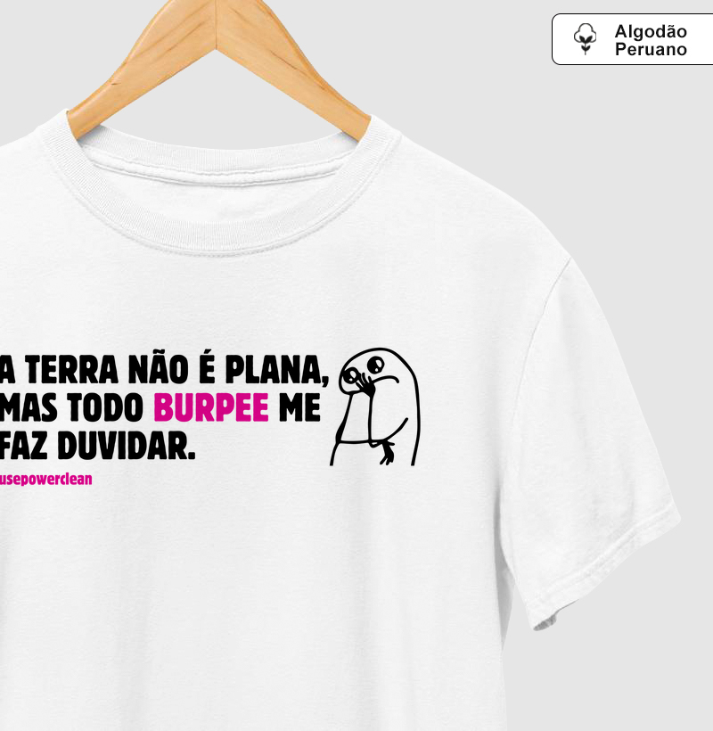 A terra não é plana, mas...