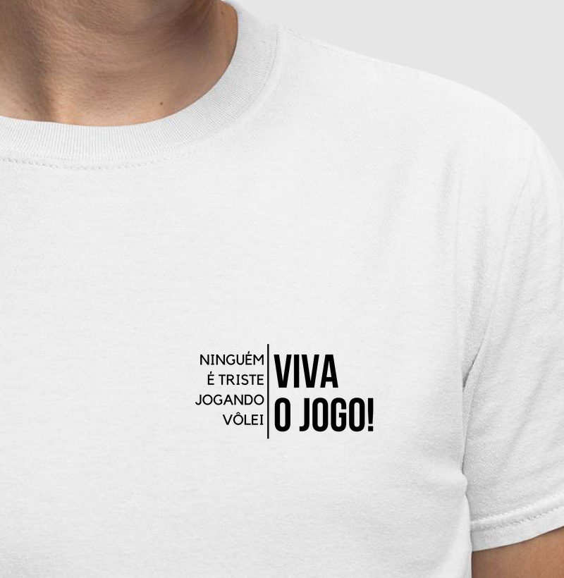 NINGUÉM É TRISTE JOGANDO VÔLEI