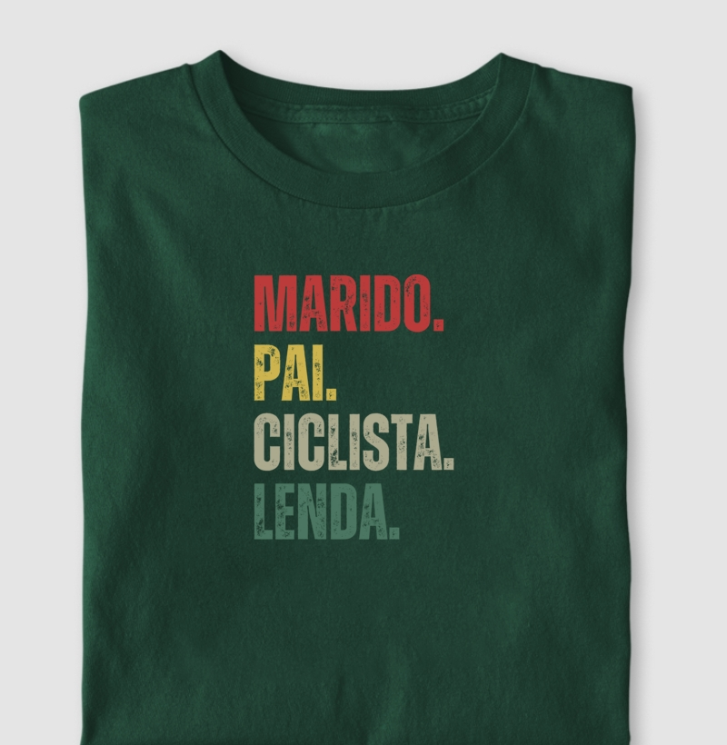 MARIDO PAI CICLISTA LENDA