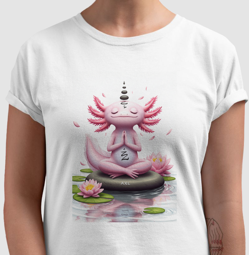 Camiseta   - AXL, Meditando (03)