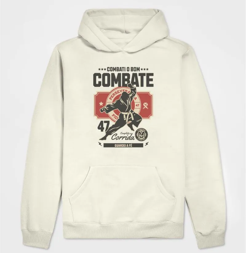 Hoodie Moletom - Bom Combate (Lutador)