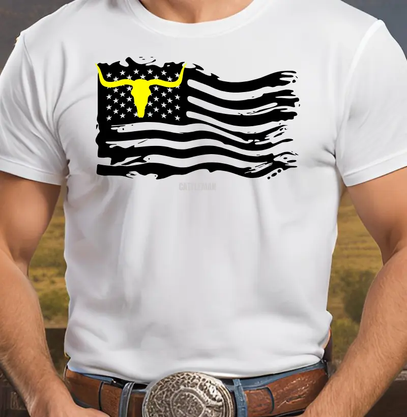 Camiseta USA long | Camiseta country 