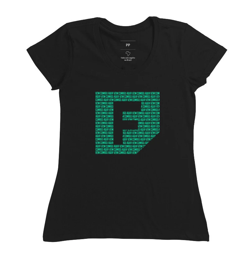 Camiseta Team Professor Ferretto | Estampa Verde | Cor Preta