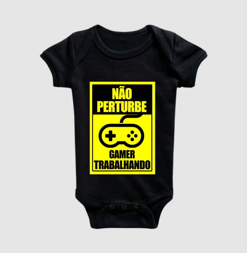 Gamer trabalhando