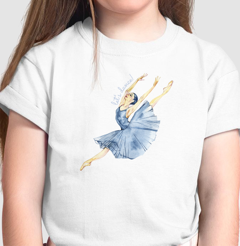 Blue ballerina
