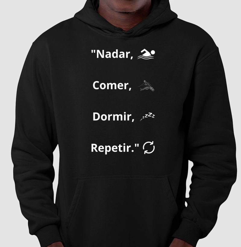 "Nadar, Comer, Dormir, Repetir"