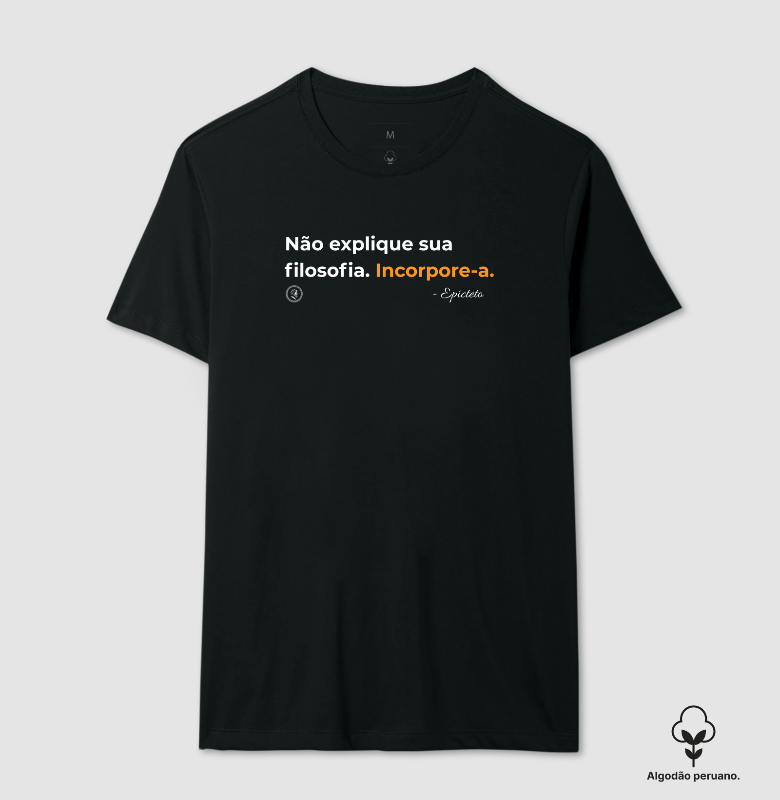 Camiseta Filosofia Estoicismo de Sêneca "Incopore-a"