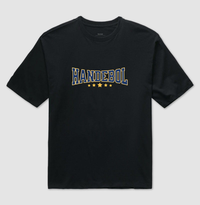 Camiseta Oversized Handebol BL YW