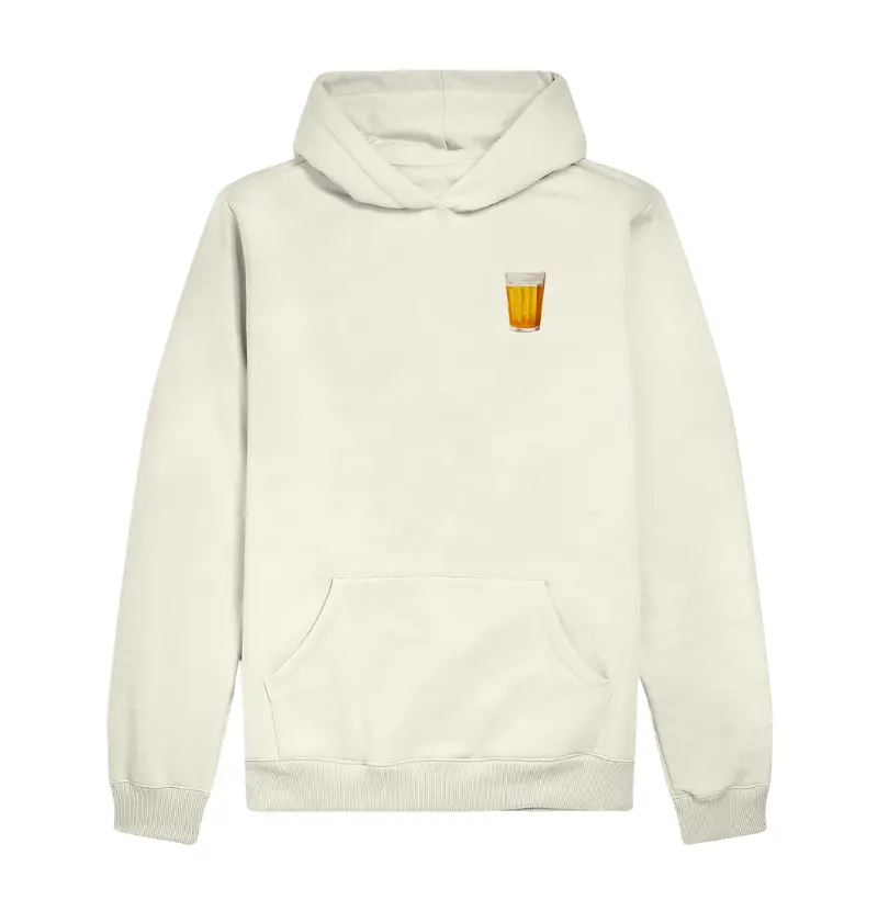 Moletom Silm Com Capuz - Copo de Cerveja Bolso