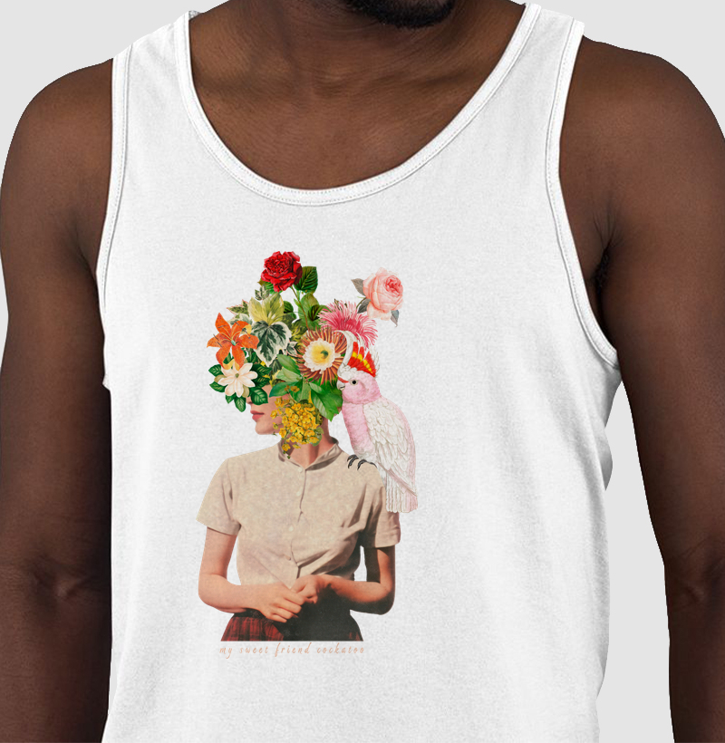 Colagens - Doce Cacatua - Regata