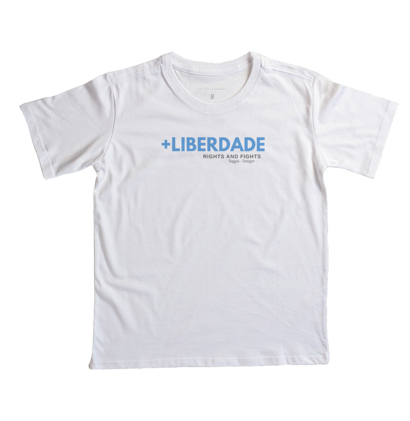 Camiseta Rights and Fights +Liberdade 00025 - Infantil