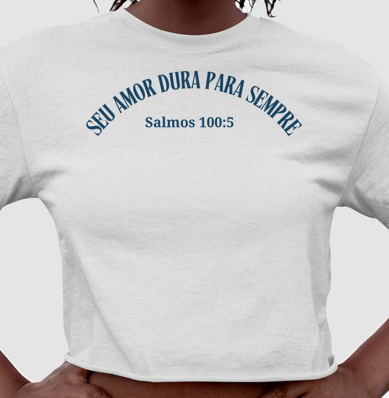 💙 “Seu amor dura para sempre.” (Salmos 100:5) 💙