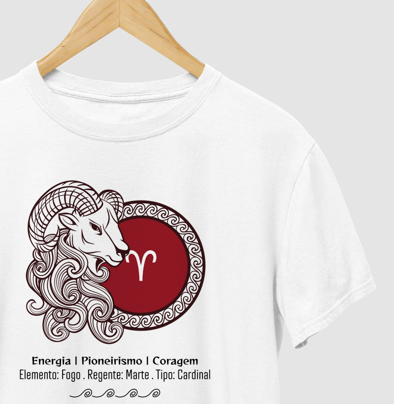 Áries Vermelho Detalhes