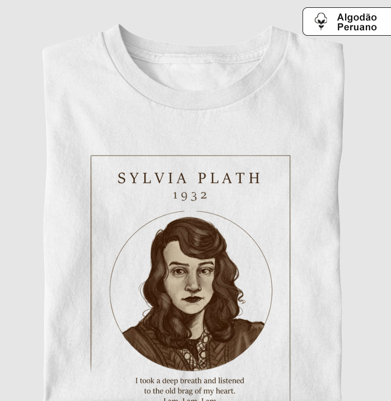 Premium Sylvia Plath Old Card