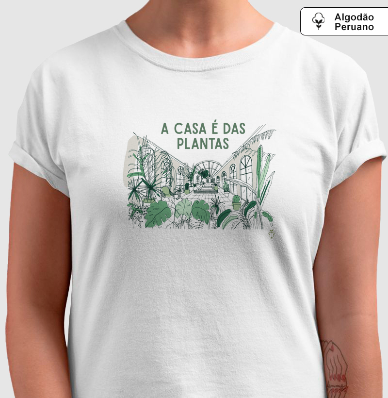 A casa é das plantas