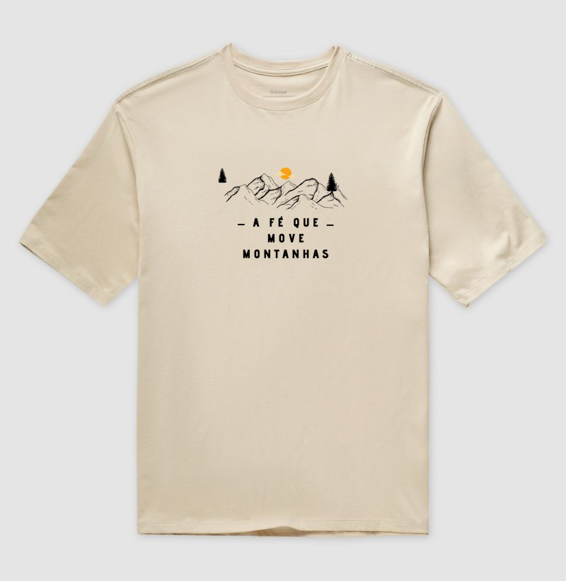 A fé que move montanhas (Oversized)