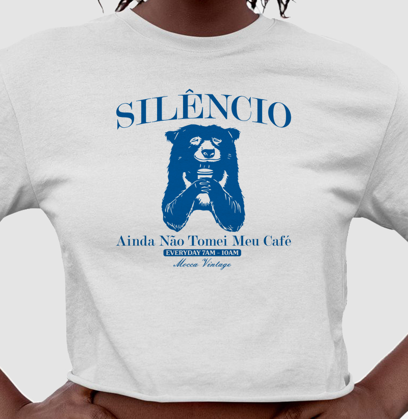 CROPPED - Silêncio ainda não tomei meu café