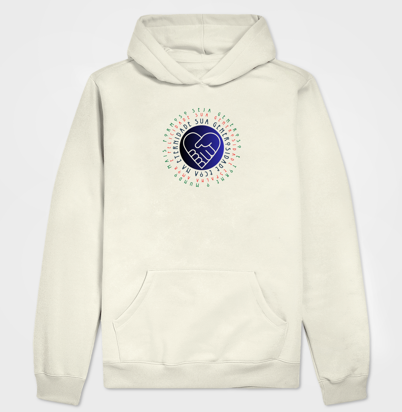 Estampa Generosidade Ecoa Off White Masc.