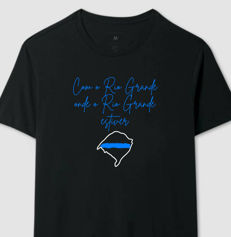Camiseta RS Tricolor Escura