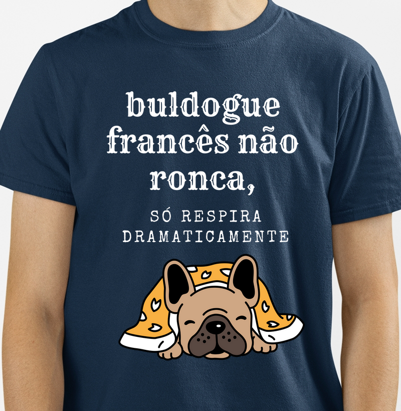 Buldogue francês não ronca, só respira dramaticamente