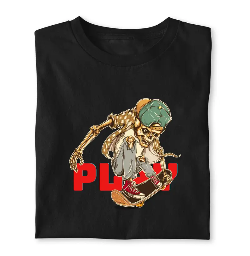 Skate Play Skull T-shirt