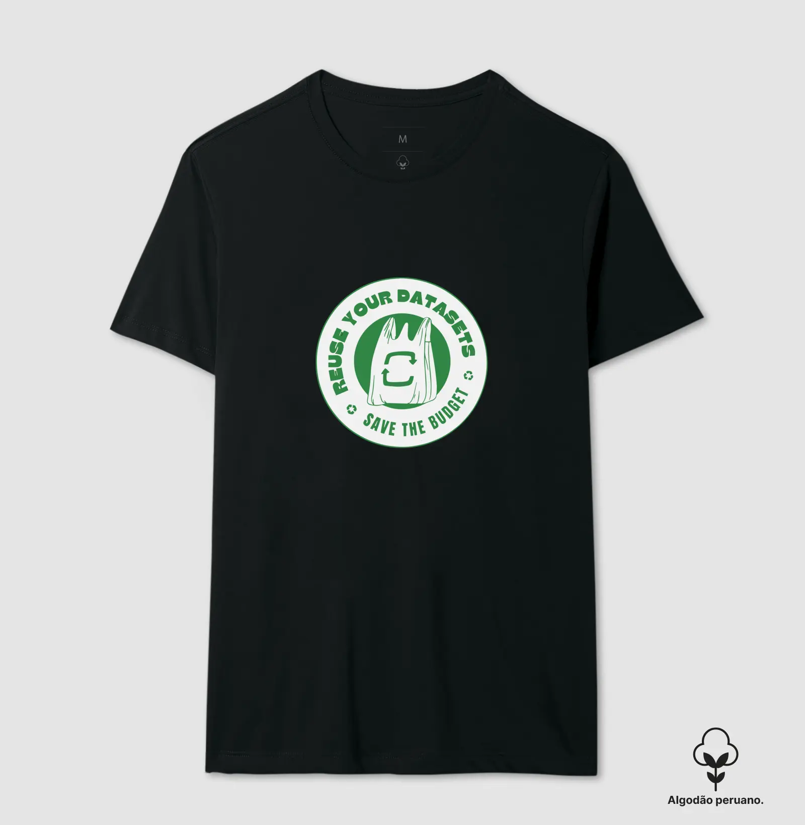 Camiseta Premium Reuse o Dataset