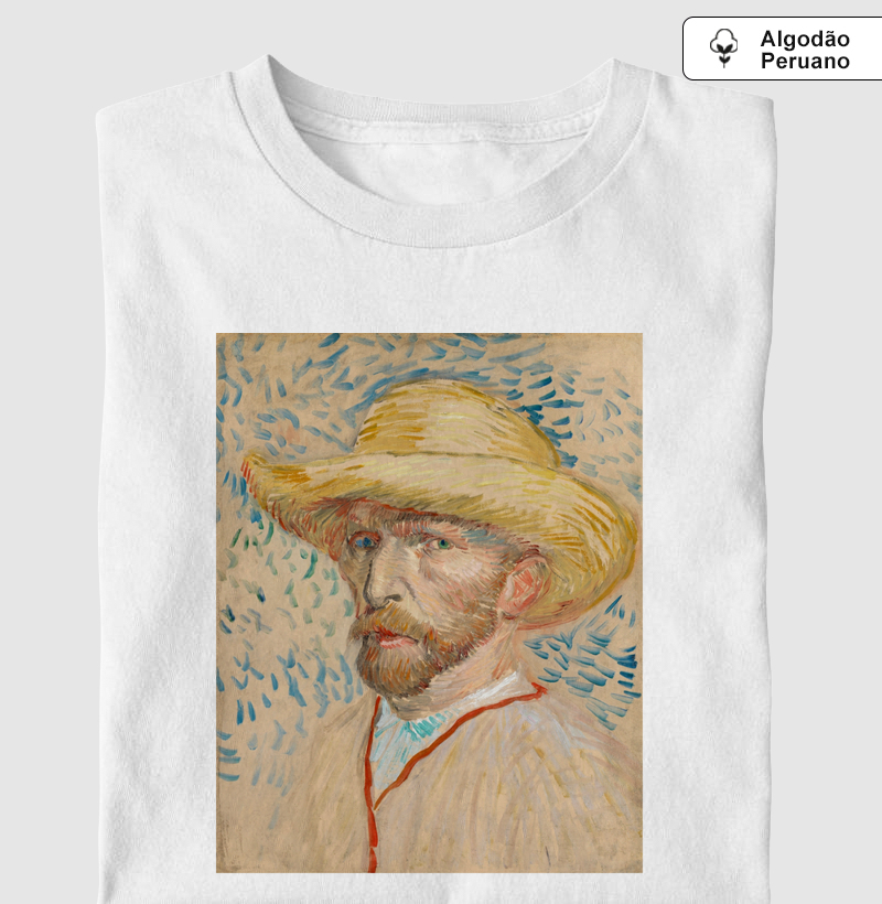 Vincent van Gogh with a Straw Hat (1887)