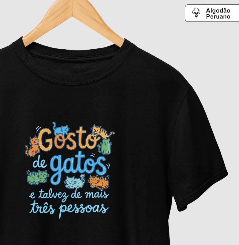Gosto de gatos e talvez de mais três pessoas