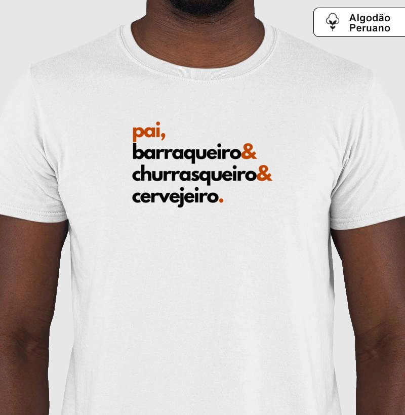 Pai, barraqueiro, churrasqueiro e cervejeiro